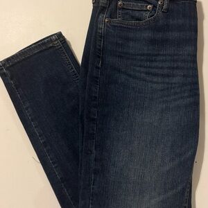 Banana Republic Dark Blue Girlfriend Jeans